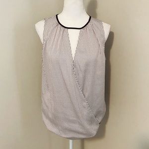 Ann Taylor Faux Wrap Blouse